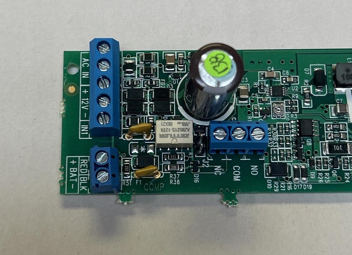 Used NAPCO,PC07905B,STARLINK FIRE COMMUNICATOR CIRCUIT BOARD