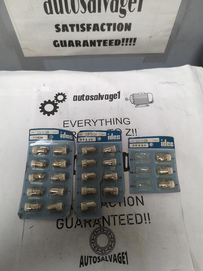 IDEC,LSPD-2A,PILOT LIGHT LED INDICATORS LOT OF 22