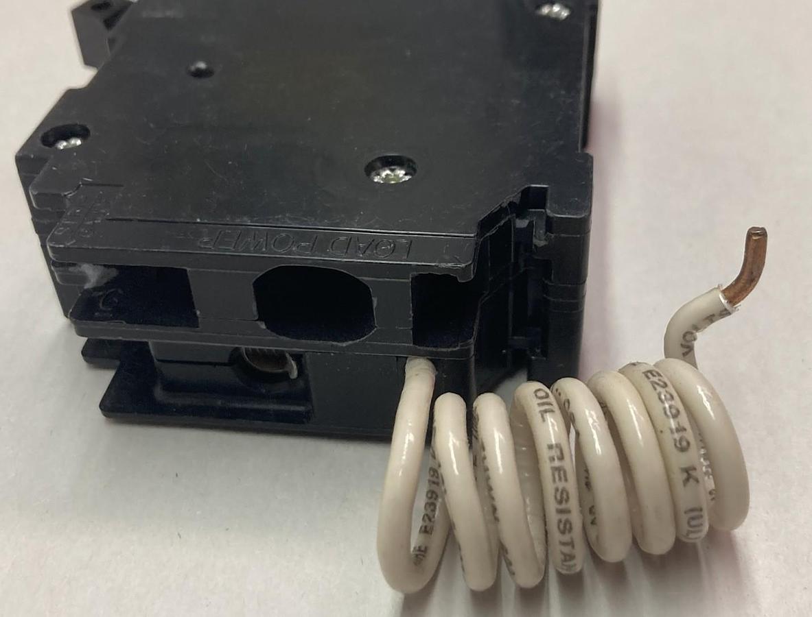 Used Siemens,Q115AF,1-Phase Circuit Breaker 15A 120V Type QAF