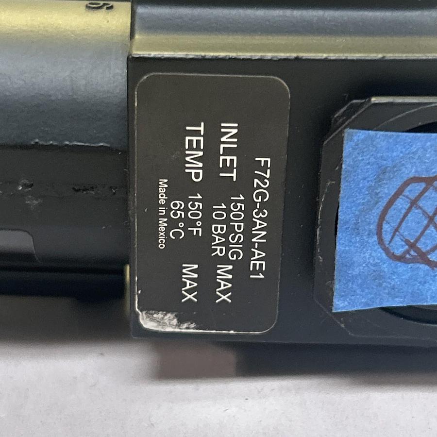 Used NORGREN,F72G-3AN-AE1 / R72G-3AT-RMG,FILTER REGULATOR