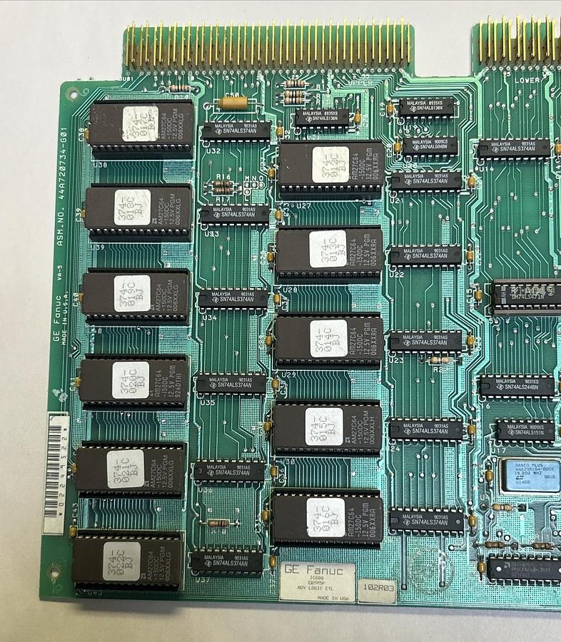 Used GE FANUC,IC600CB525P,CONTROL BOARD MODULE