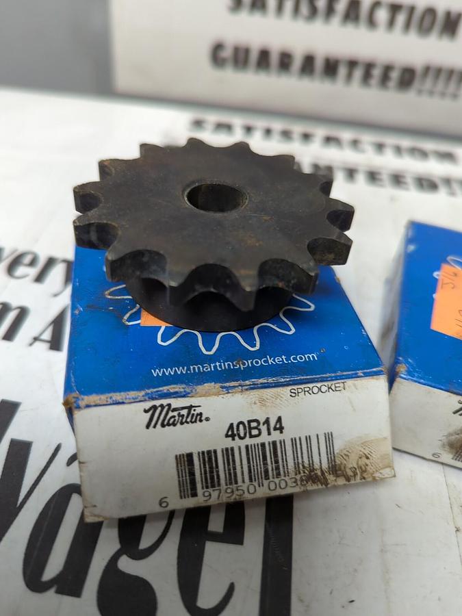 MARTIN,40B14,SPROCKET 14 TEETH LOT OF 2 NOS