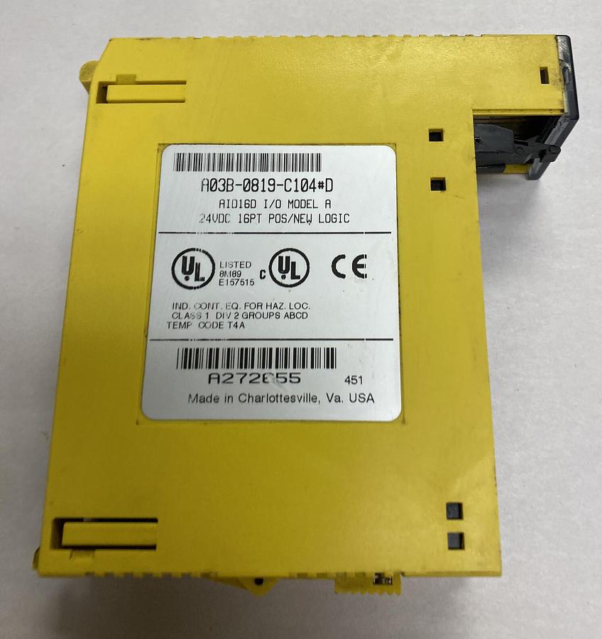 Used FANUC,A03B-0819-C104,Input Module