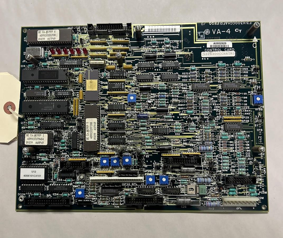 Used GENERAL ELECTRIC,531X300CCHATM3,CONTROL BOARD REFURBISHED