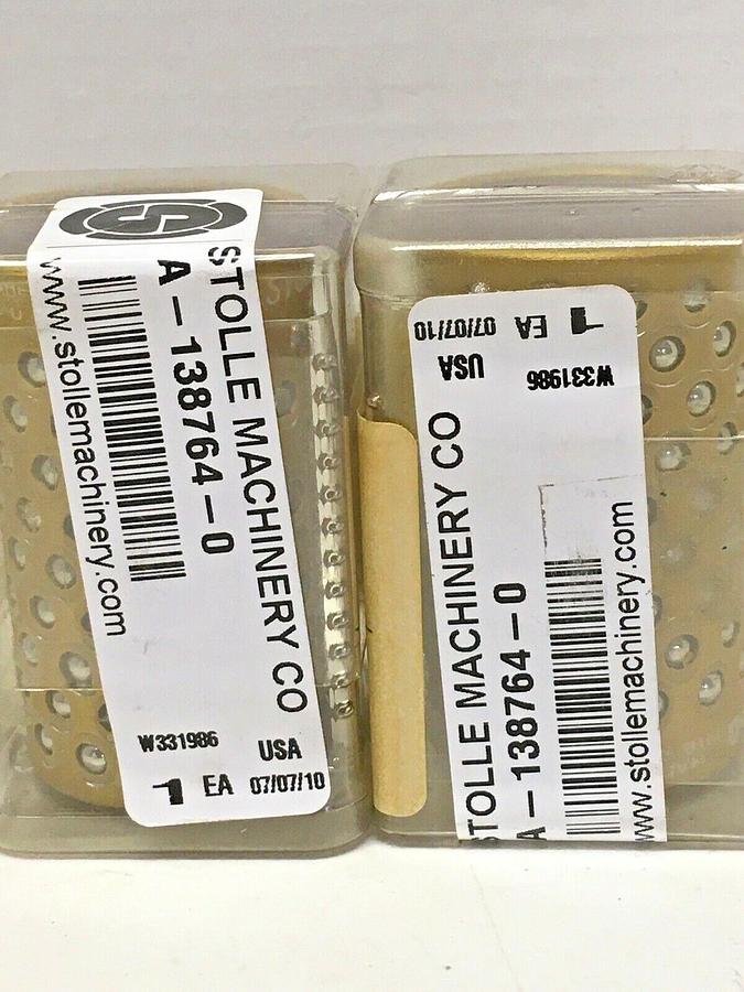 Stolle Machinery Co.,A-138764-0,Ball Bearing Retainer LOT OF 2