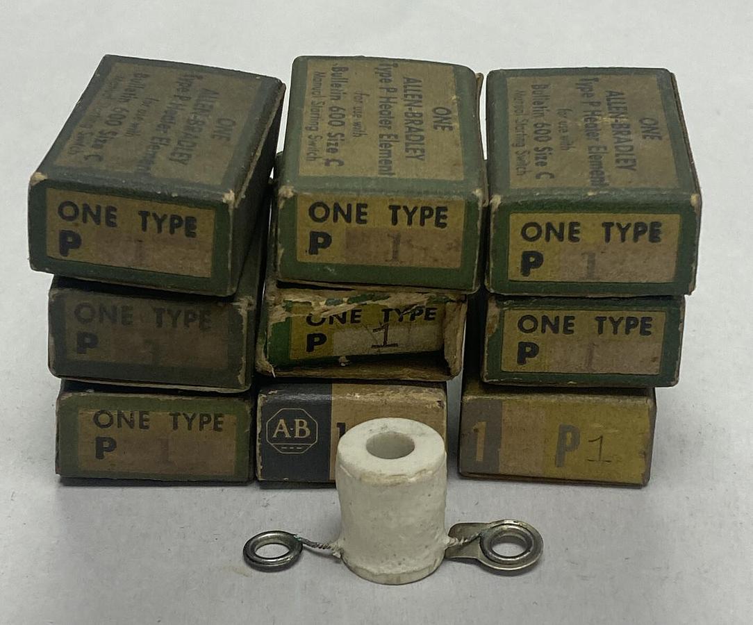 Allen-Bradley,P1,Overload Heater Element Lot Of 9 NOS
