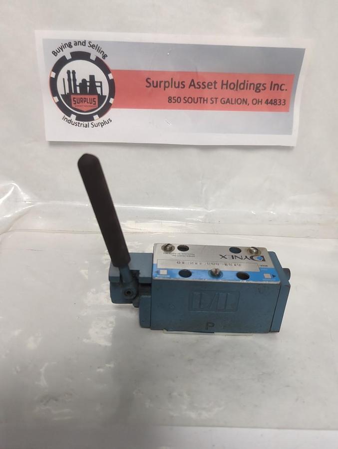 Used DYNEX,6131-D03-A12-10,CONTROL VALVE PRE-OWNED