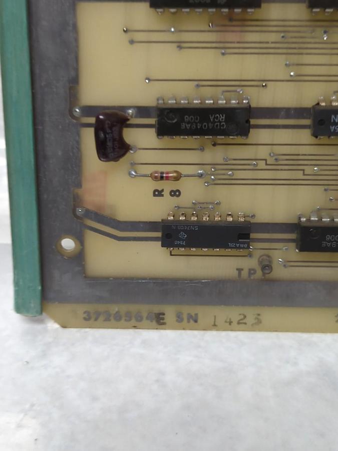 Used BENDIX,3726564E,S5 CONTROL PANEL INTERFACE CIRCUIT BOARD PRE-OWNED