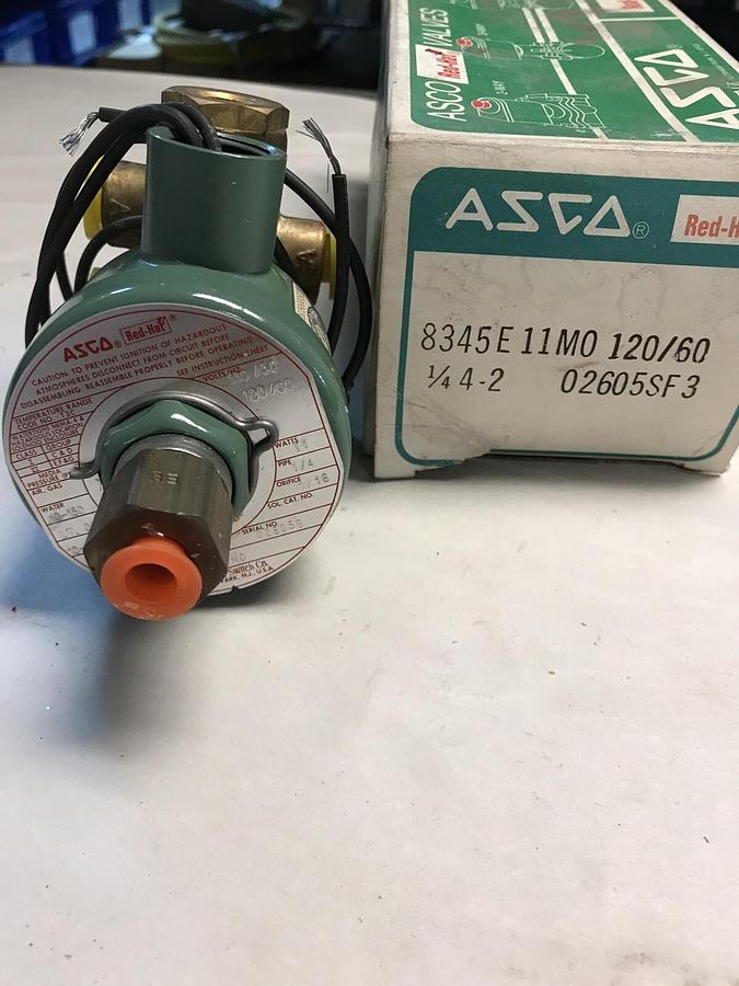 Asco,8345E11M0,Solenoid Valve NOS