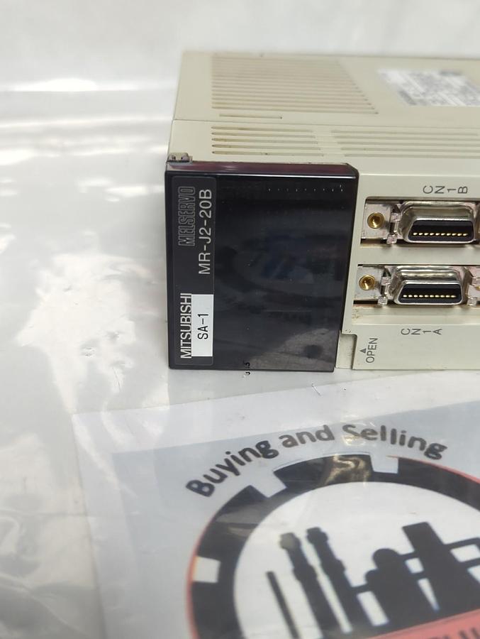 Used MITSUBISHI,MR-J2-20B,AC SERVO DRIVE PRE-OWNED