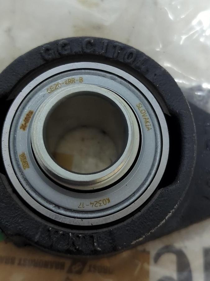 INA,CJ04,FLANGE MOUNT BEARINGWITH LOCKING COLLAR 3/4 INCH BORE NOS