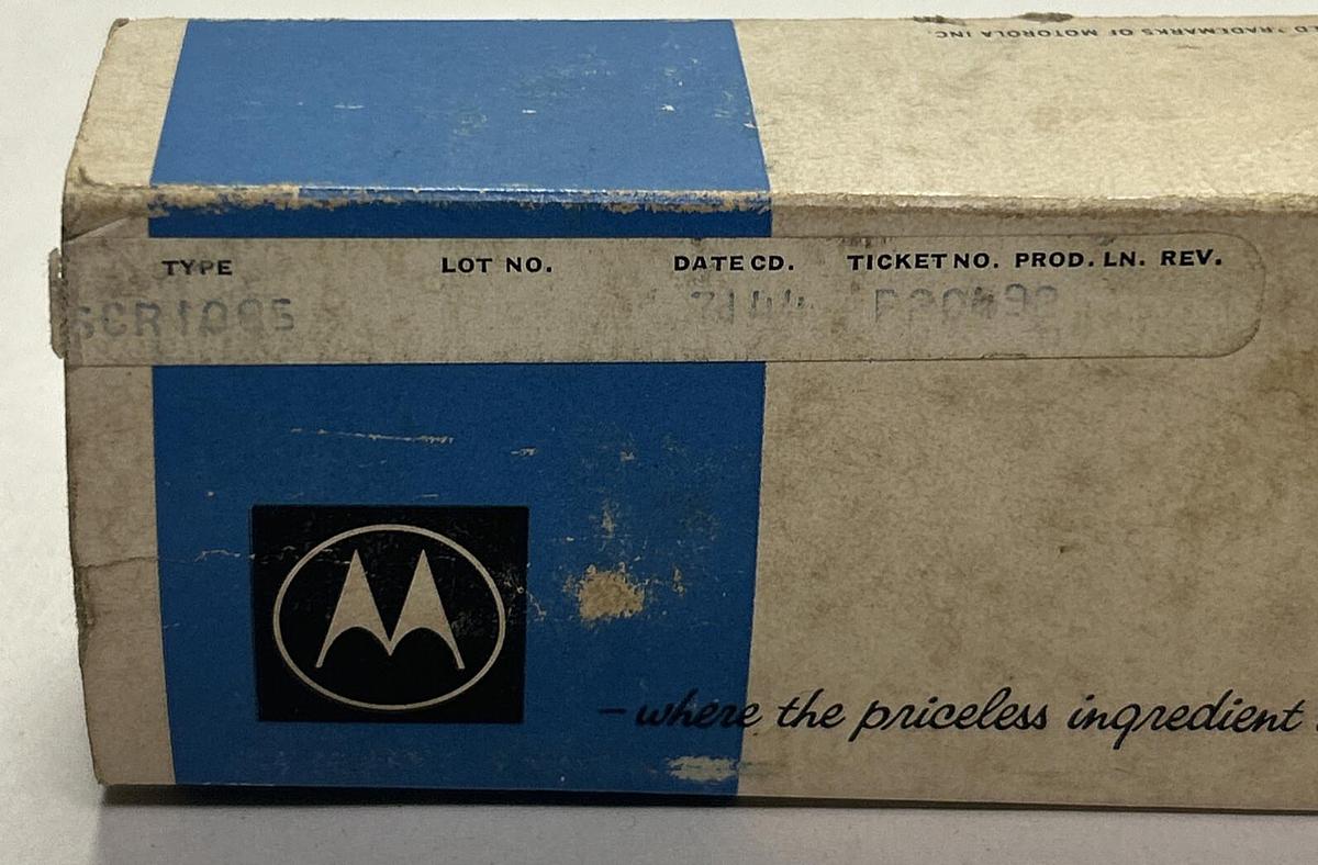 MOTOROLA,SCR1086,SEMICONDUCTOR NOS