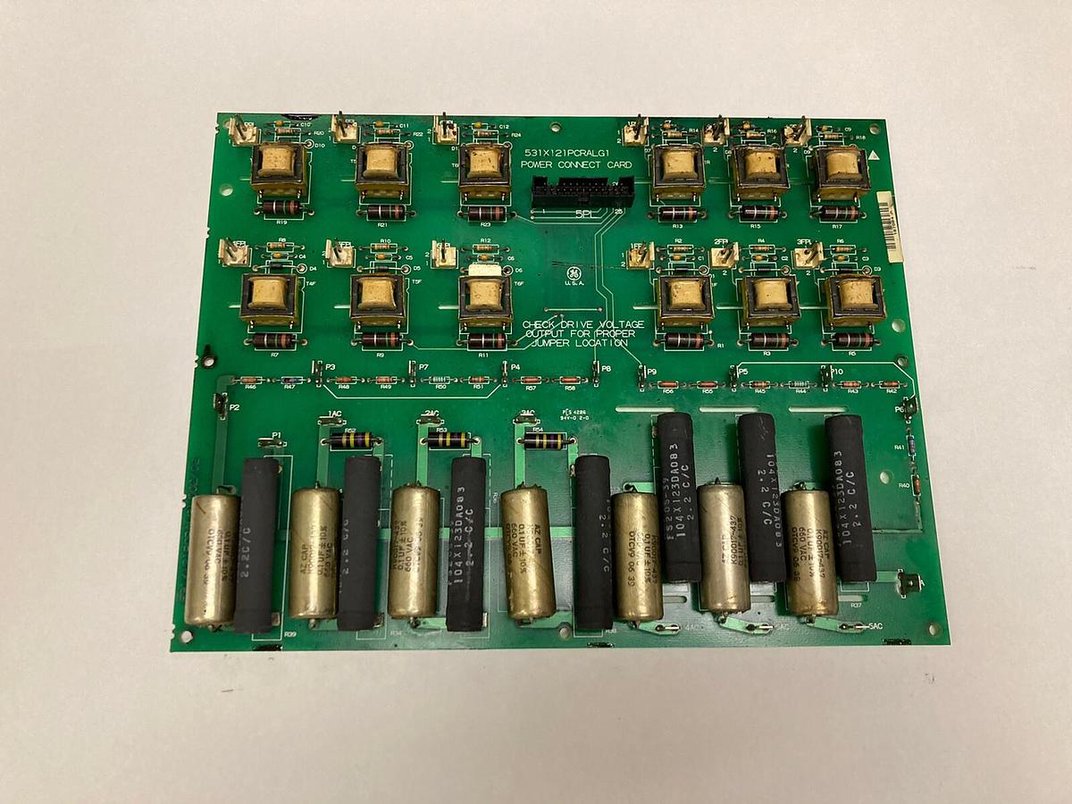 Used General Electric,531X121PCRALG1/F31X121PCRALG1 Power Connect Card