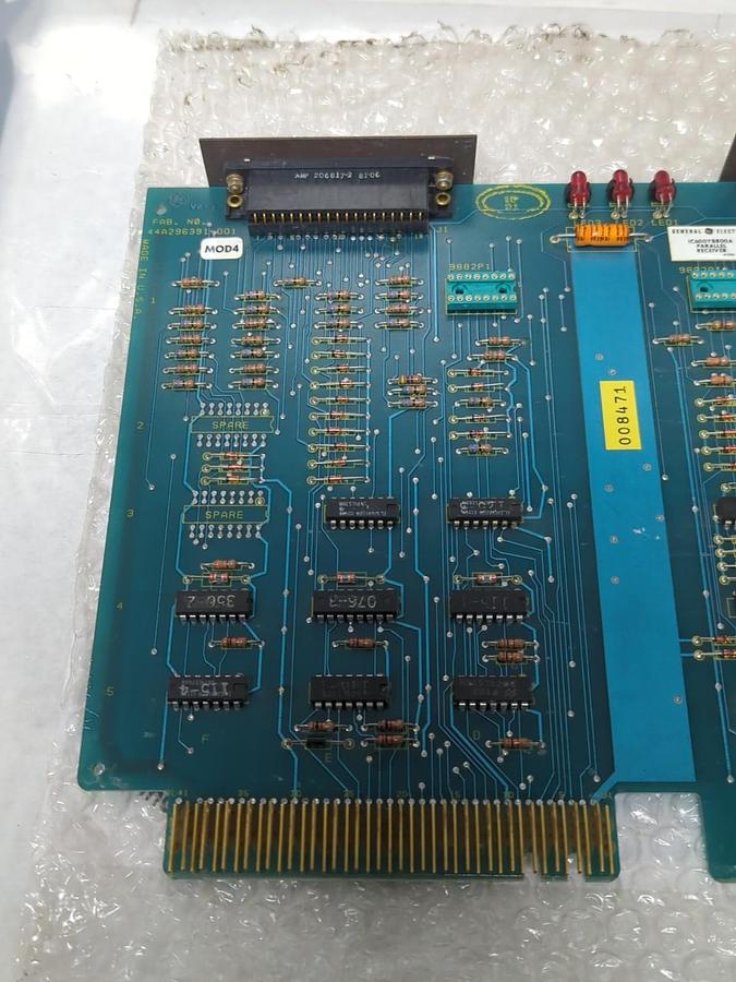 Used GE,IC600YB800A,PARALLEL RECIEVER BOARD PRE-OWNED
