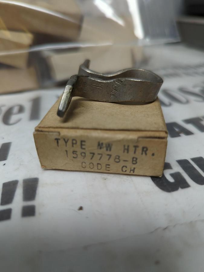 WESTINHOUSE,1597778-B,TYPE-MW CH OVERLOAD HEATER ELEMENTS LOT OF 13 NOS