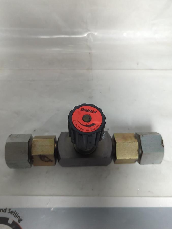 Used FLUTEC,DV-12-1.1/12V,FLOW CONTROL VALVE ASSEMBLY 350 BAR PRE-OWNED