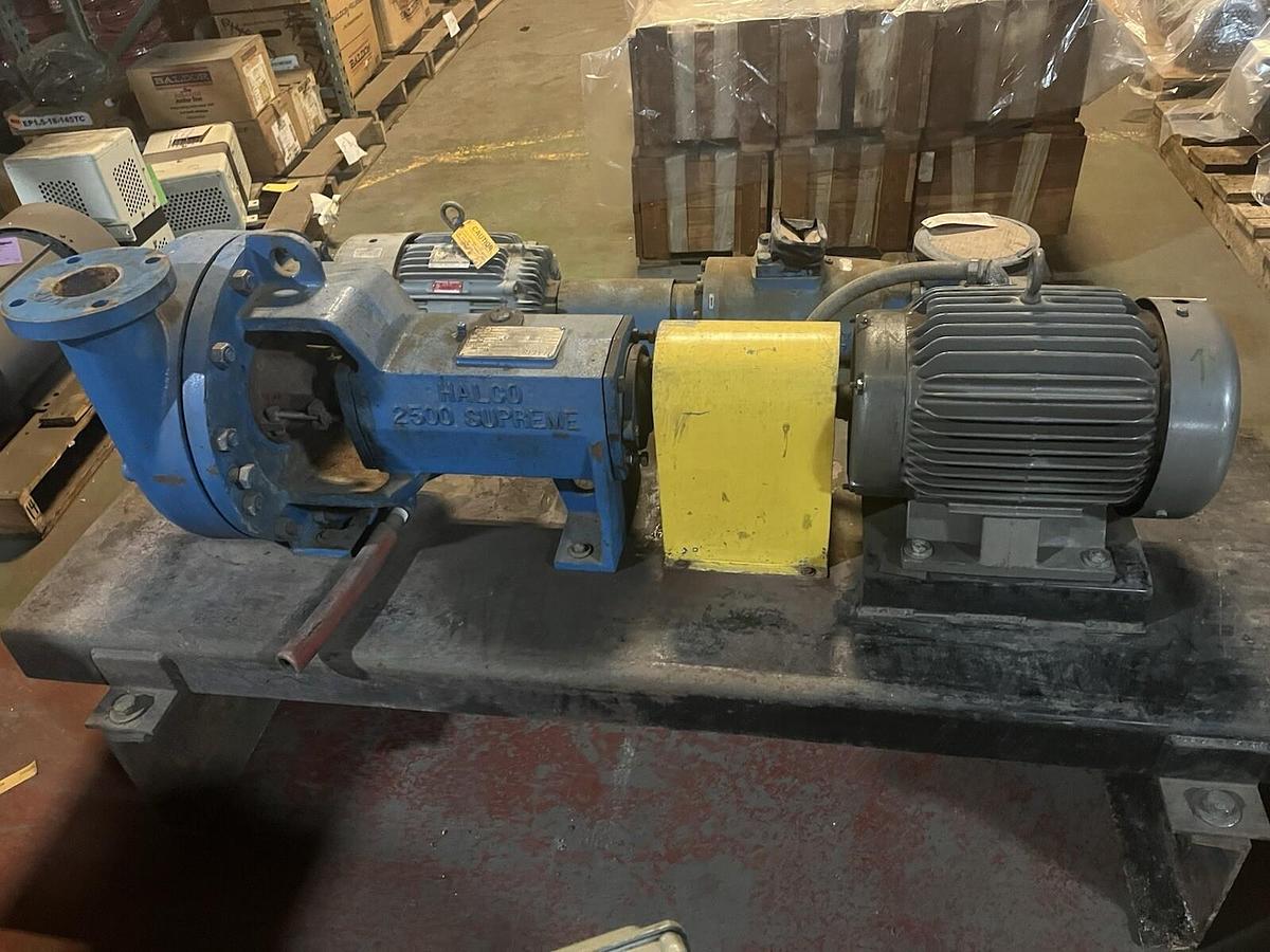 Used HALCO,4X3X10,CENTRIFUGAL 2500 SUPREME PUMP 15HP