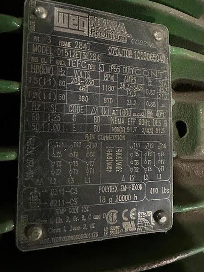 WEG HP15 284T