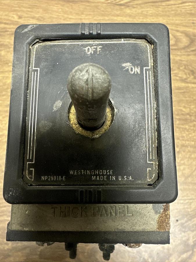Used Westinghouse,25918E,Type W switch