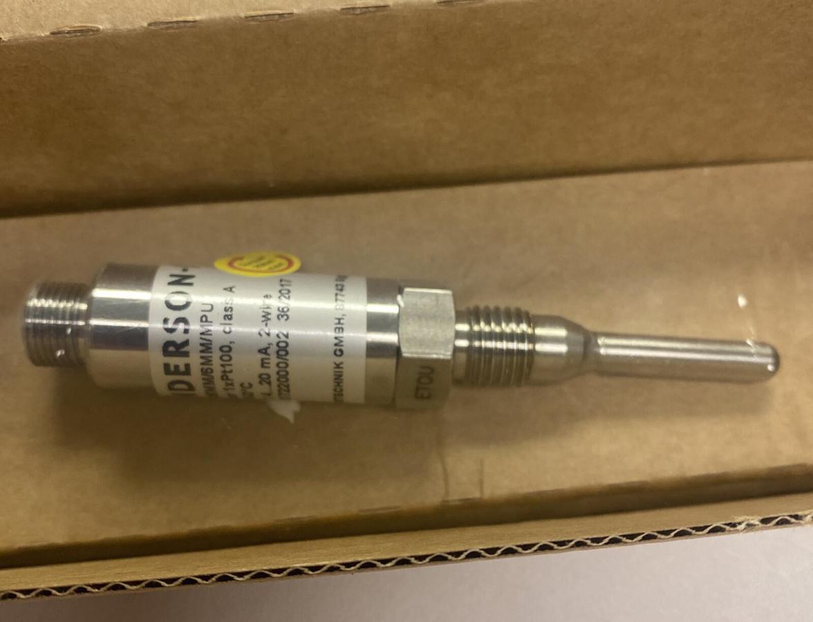 ANDERSON-NEGELE,TFP-162/030/6MM/6MM/MPU,TEMPERATURE SENSOR LOT OF 2 NEW