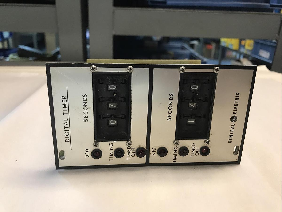 Used General Electric,IC3622GTCC2A,Digital Timer Card