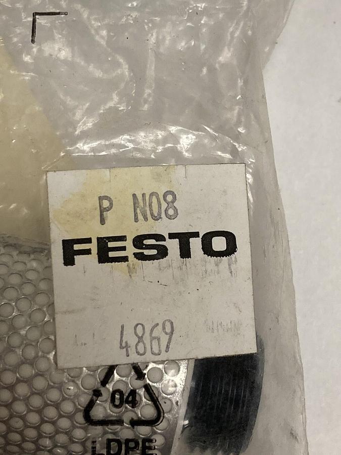 Used Festo,GRU-1/2 4869,Valve Flow Control Type