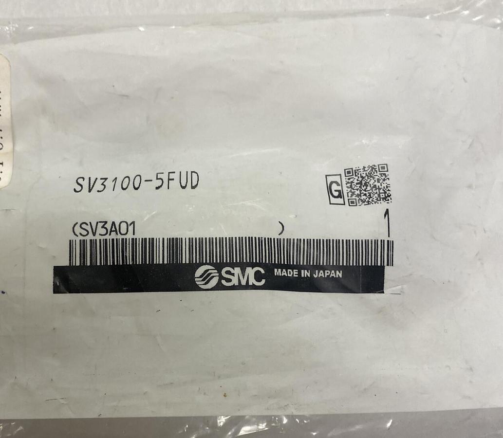 Used SMC,SV3100-5FUD,SOLENOID VALVE NEW