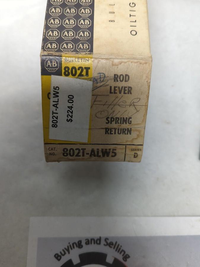 ALLEN-BRADLEY,802T-ALW5,SERIES D LIMIT SWITCH NOS