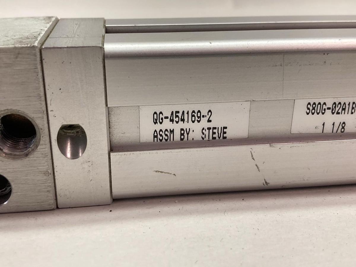 Used Numatics,S80G-02A1B-BAA0,Cylinder Actuator 1-1/8 2.000