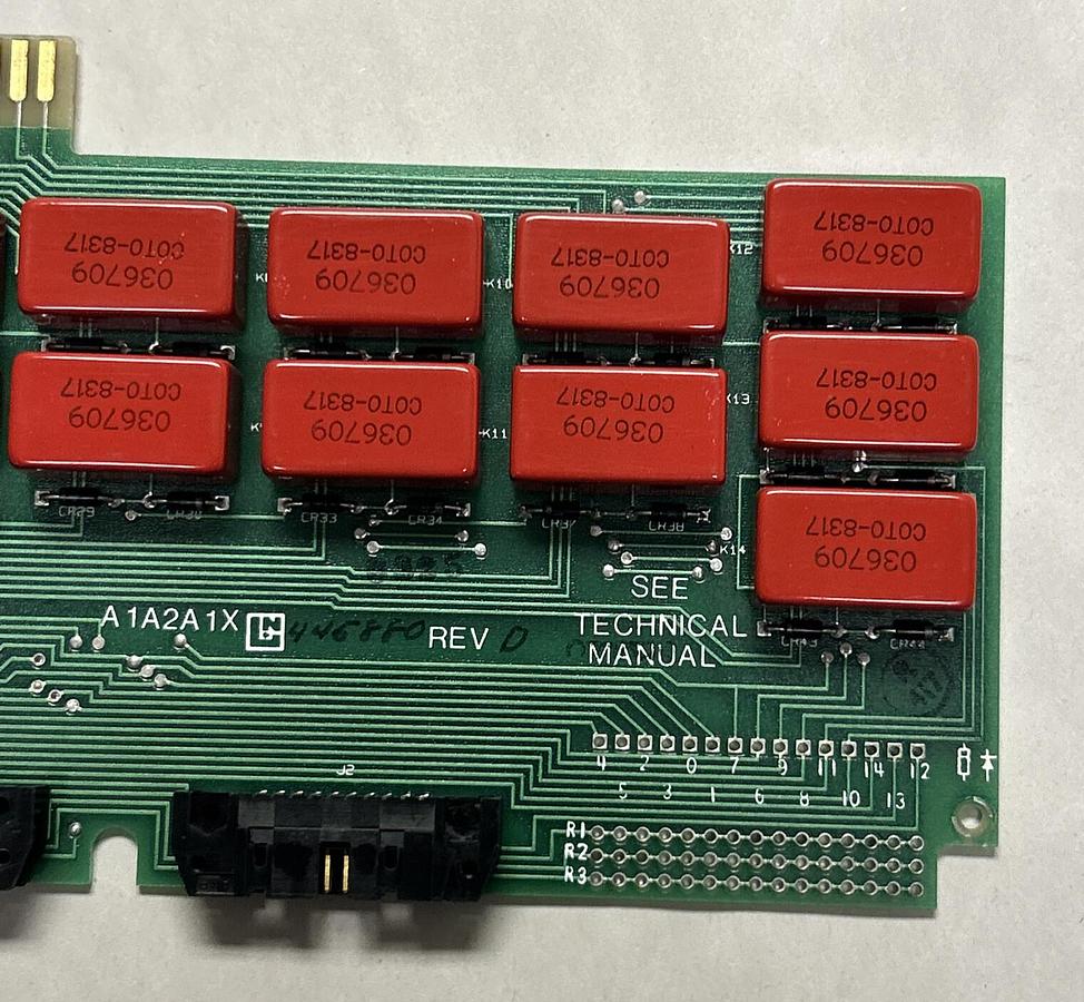 Used LEEDS & NORTHRUP,A1A2A1X,INPUT MODULE PCB CIRCUIT BOARD