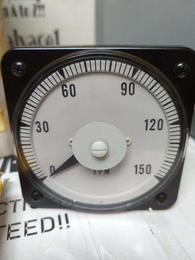 YOKOGAWA,YE/ BB-40,PANEL METER 0-75 DDV  0-150 FPM NOS