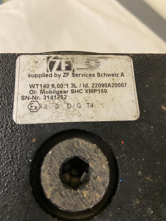 ZF,WT140,Gear Reducer Ratio 6 Shaft 1-1/4 INCH