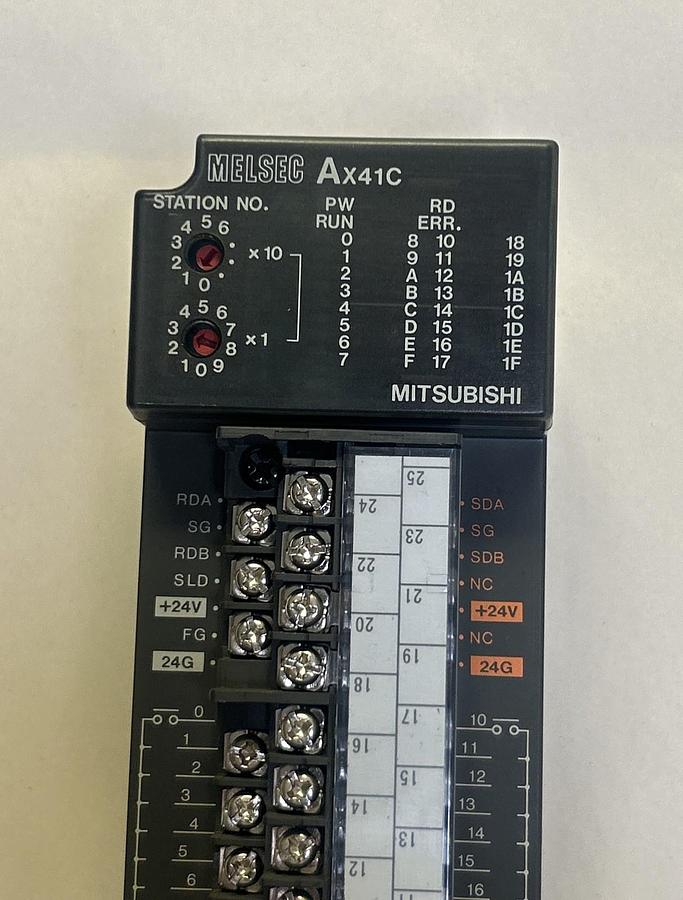 Used MITSUBISHI,AX41C,PROGRAMMABLE CONTROLLER