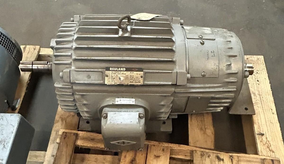 Used REULAND,0100C-2AAN-0105,MOTOR 10HP 460V 1800RPM 3PH 256U FRAME