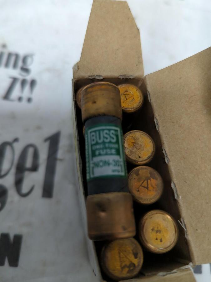 COOPER BUSSMANN,NON-30,FUSE 30 AMP BOX OF 10 NOS