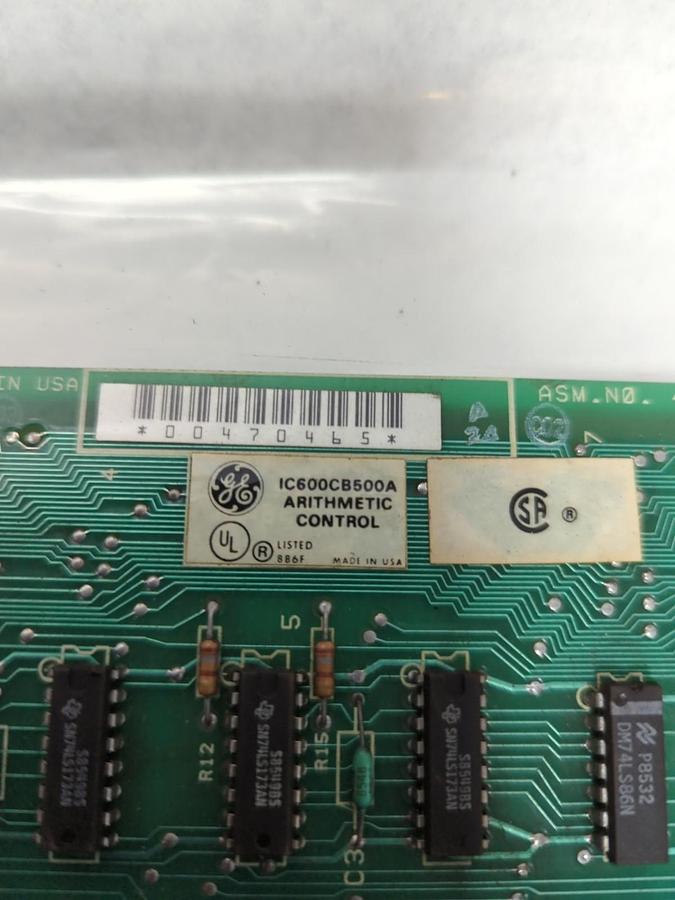 Used GENERAL ELECTRIC,IC00CB500A,ARITHEMETIC CONTROL CIRCUIT BOARD PRE-OWNED