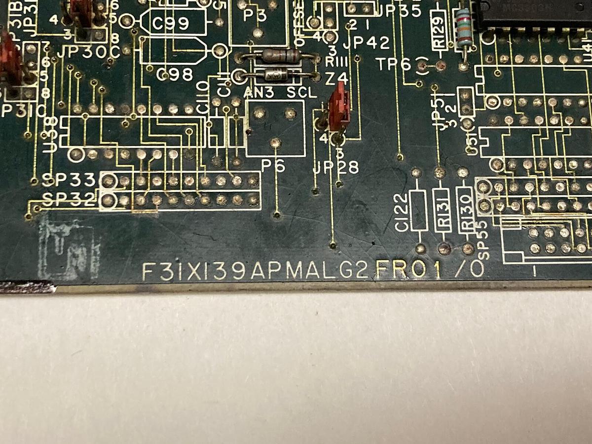 Used General Electric,F31X139APMALG2FR01 /O,PC Board