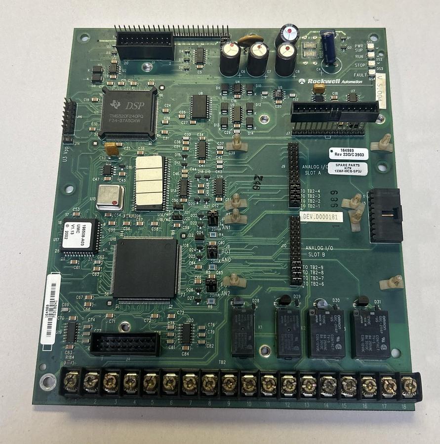 Used ALLEN BRADLEY,1336F-MCB-SP2J,CONTROL BOARD