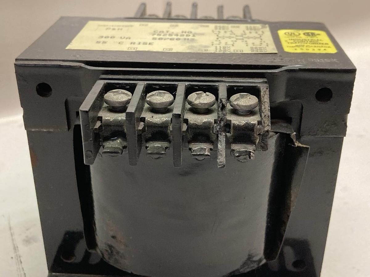 Used P&H,75Z542-D1,Control Transformer 1PH 0.300KVA 55 HC Rise