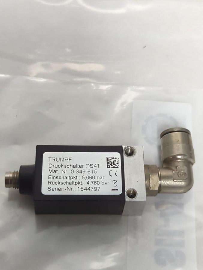 Used TRUMPF,0 349 615,DS4T PRESSURE SWITCH PRE-OWNED