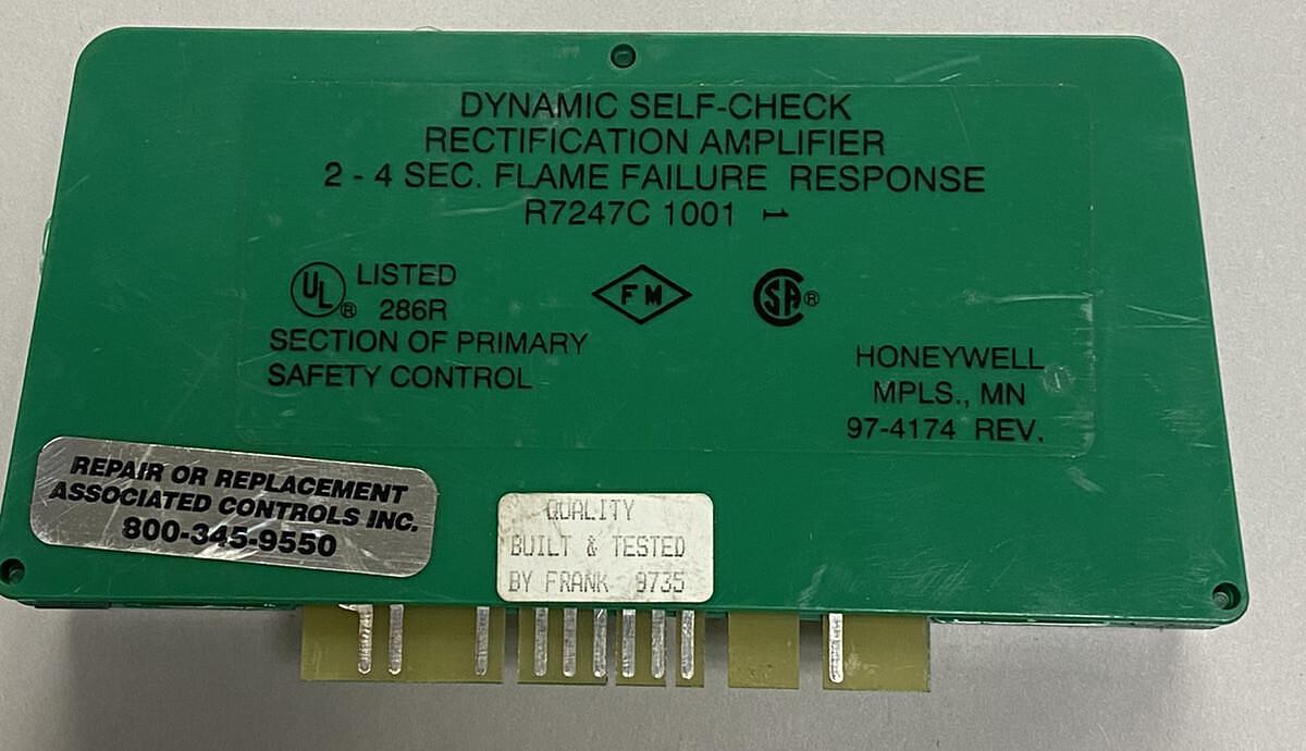 Used Honeywell,R7247C 1001,Rectification Amplifier