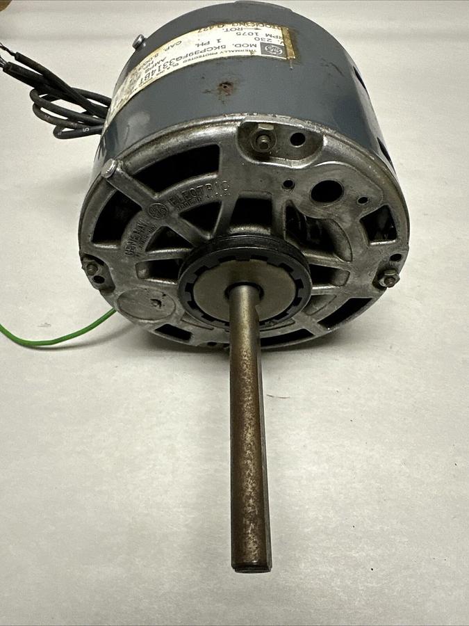 Used GE,5KCP39FG3314BT,1/4HP 1075RPM 230V Single Phase Blower Motor (G001)