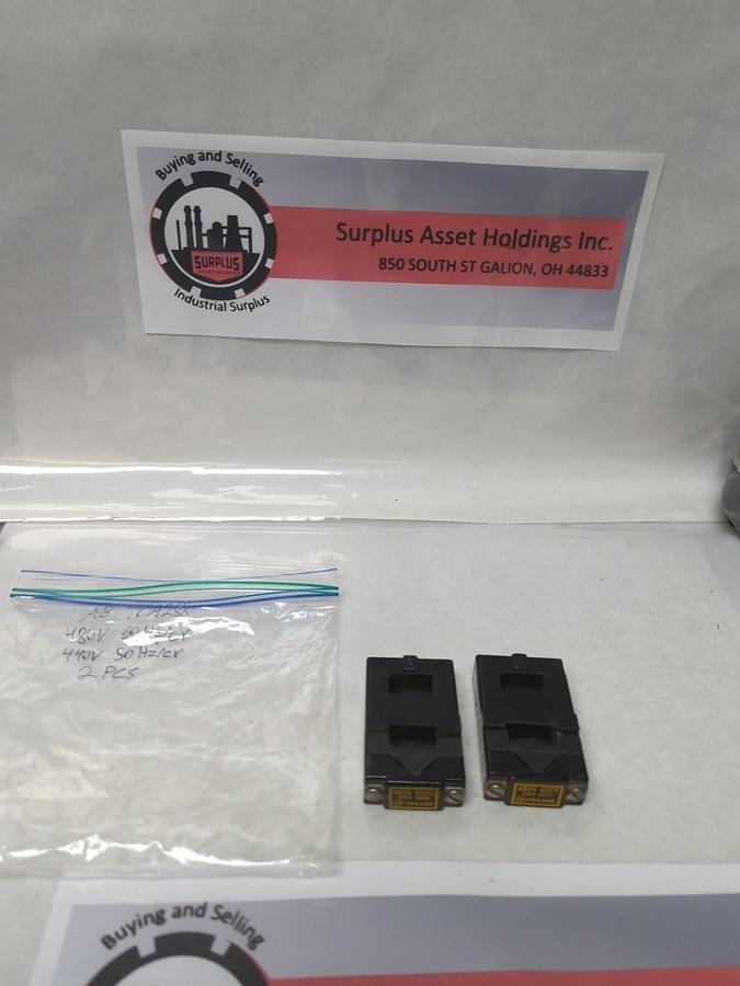 Used ALLEN-BRADLEY,70A288,COIL 440/480V 50/60HZ LOT OF 2 PRE-OWNED