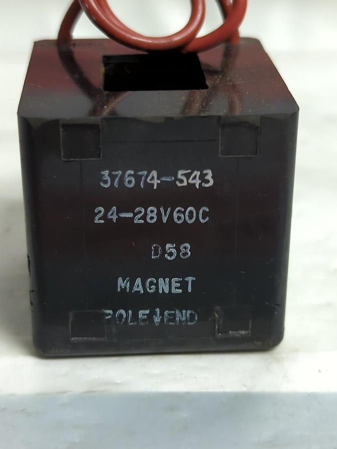 Used UNBRANDED,37674-543,MAGNET COIL 24-28V 60C PRE-OWNED
