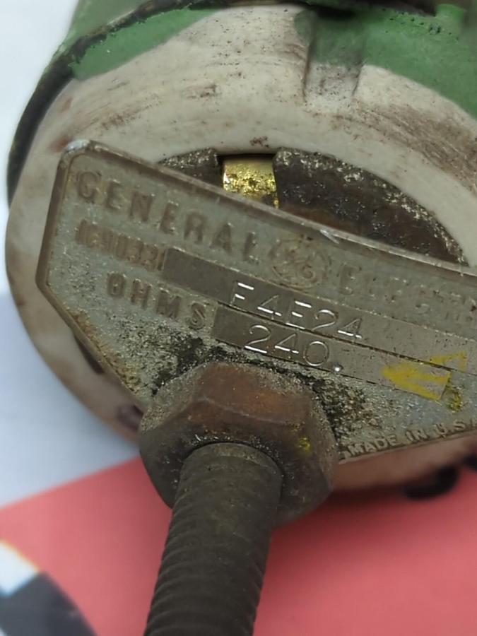 Used GENERAL ELECTRIC,IC9033 E4E24,RESISTOR 240 OHMS PRE-OWNED