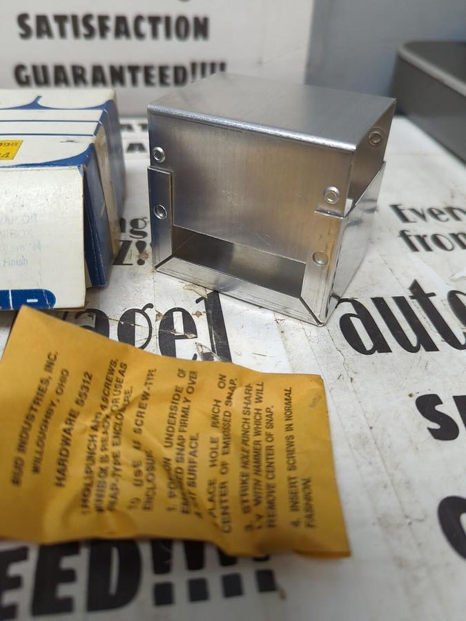 BUD,CU-3000-A,ALUMINUM MINI-BOX NOS