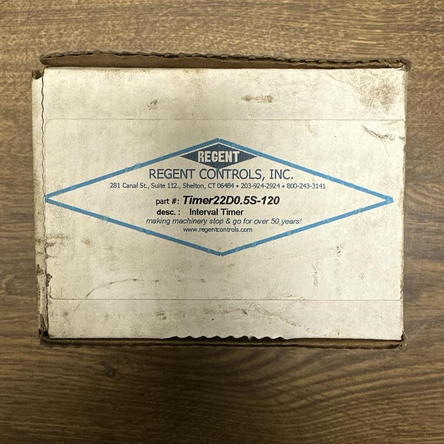 Regent Controls,22-120 D0.5S,Interval Timer