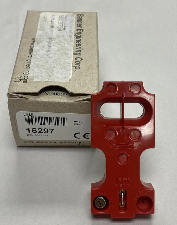 Used BANNER,LM5R,MULTI-BEAM LOGIC MODULE NEW