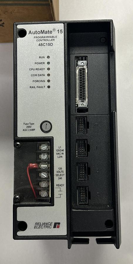 Used RELIANCE,45C15D,AUTOMATE PROGRAMMABLE CONTROLLER NEW