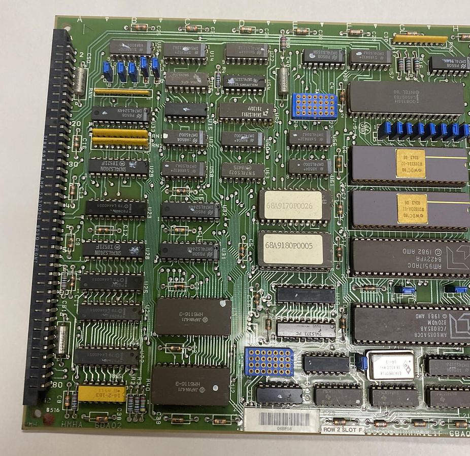 Used GENERAL ELECTRIC,DS3800HMHA1E1F,MASTER HIGHWAY CONTROL BOARD
